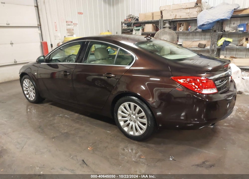 2011 BUICK REGAL CXL TURBO RUSSELSHEIM VIN: W04GW5EV1B1076204
