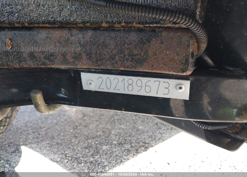 2021 GOLF CART OTHER VIN: 202189673