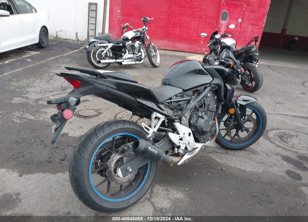 2014 HONDA CB500 F VIN: MLHPC4564E5100586