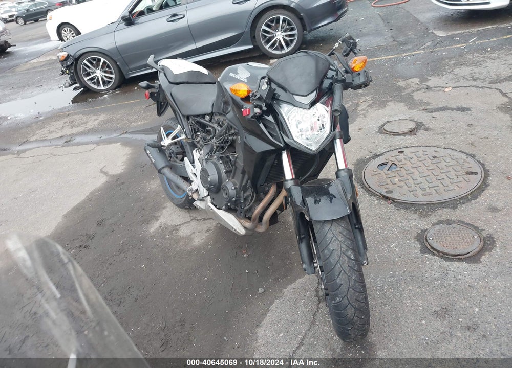 2014 HONDA CB500 F VIN: MLHPC4564E5100586