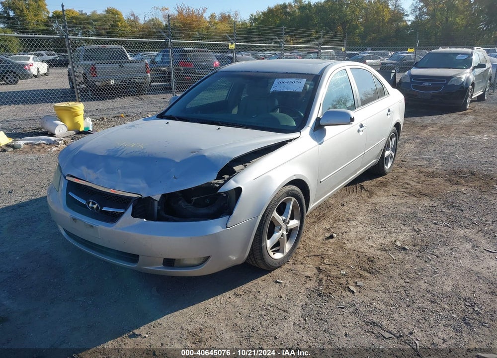 2007 HYUNDAI SONATA LIMITED/SE V6 VIN: 5NPEU46F47H182960