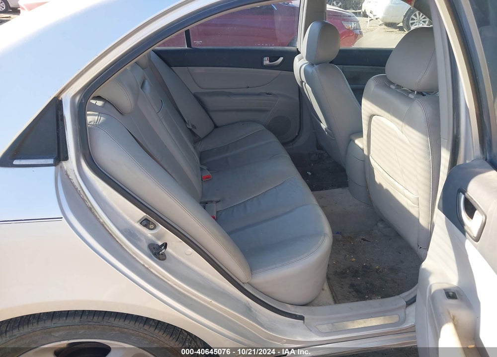 2007 HYUNDAI SONATA LIMITED/SE V6 VIN: 5NPEU46F47H182960
