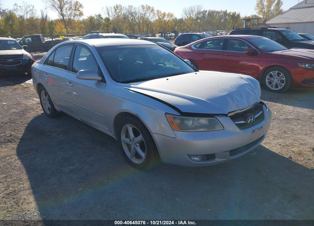 2007 HYUNDAI SONATA LIMITED/SE V6 VIN: 5NPEU46F47H182960