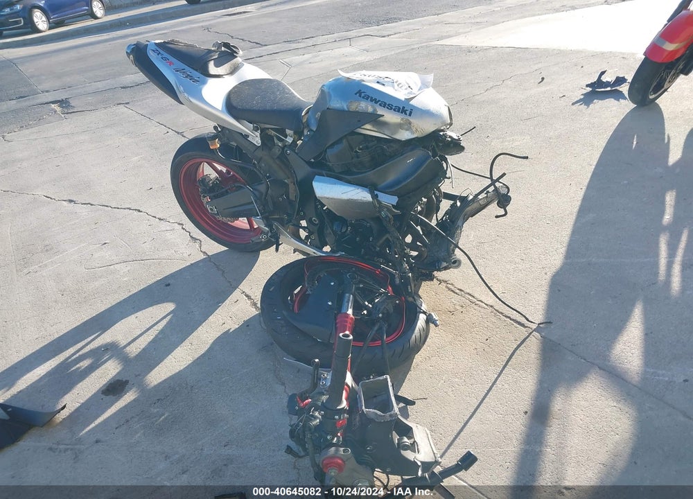 2007 KAWASAKI ZX600 P VIN: JKAZX4P137A019942