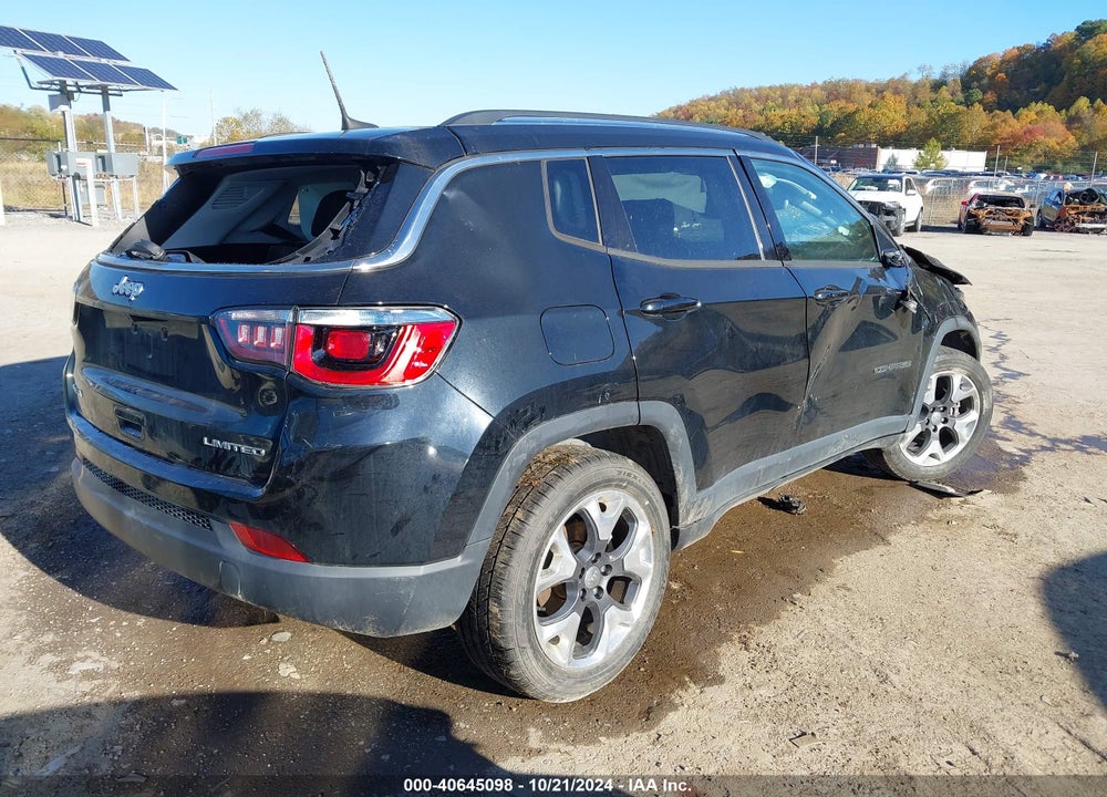 2017 JEEP NEW COMPASS LIMITED 4X4 VIN: 3C4NJDCB5HT628934