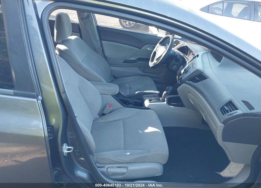 2012 HONDA CIVIC LX VIN: 19XFB2F59CE033075