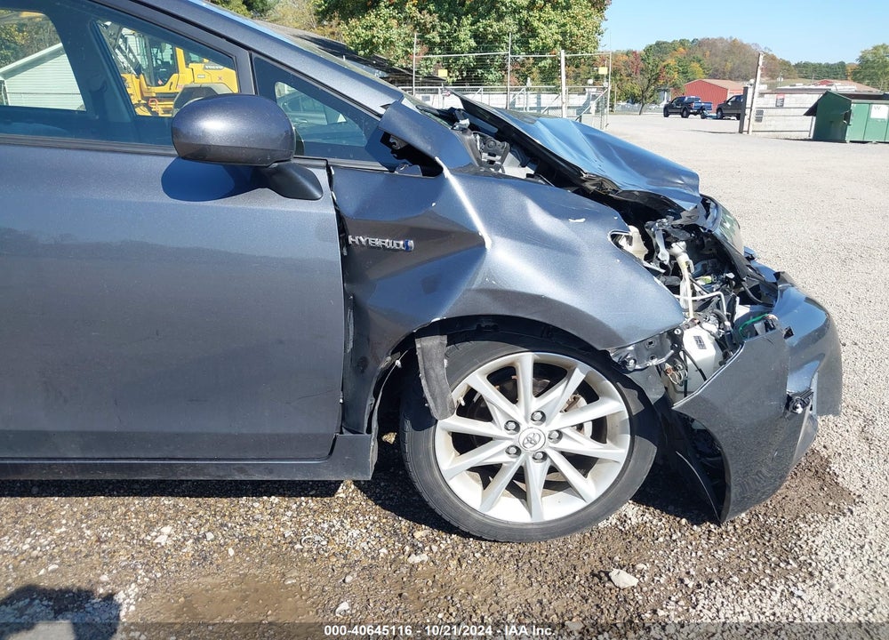 2012 TOYOTA PRIUS V FIVE VIN: JTDZN3EU9C3097904