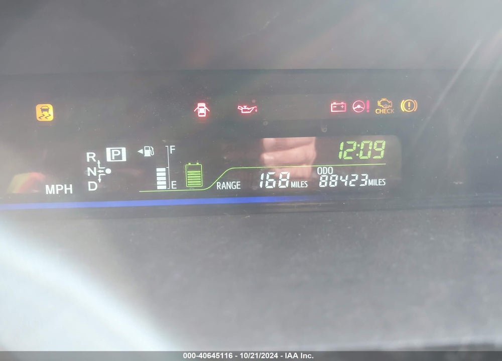 2012 TOYOTA PRIUS V FIVE VIN: JTDZN3EU9C3097904