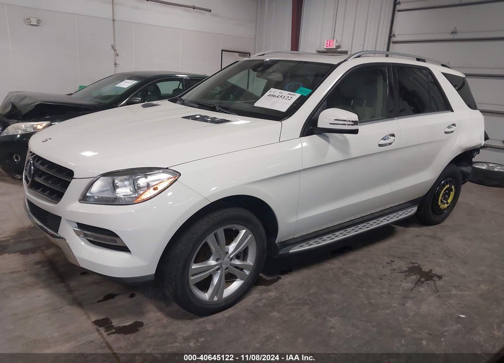 2013 MERCEDES-BENZ ML 350 4MATIC VIN: 4JGDA5HB1DA220504