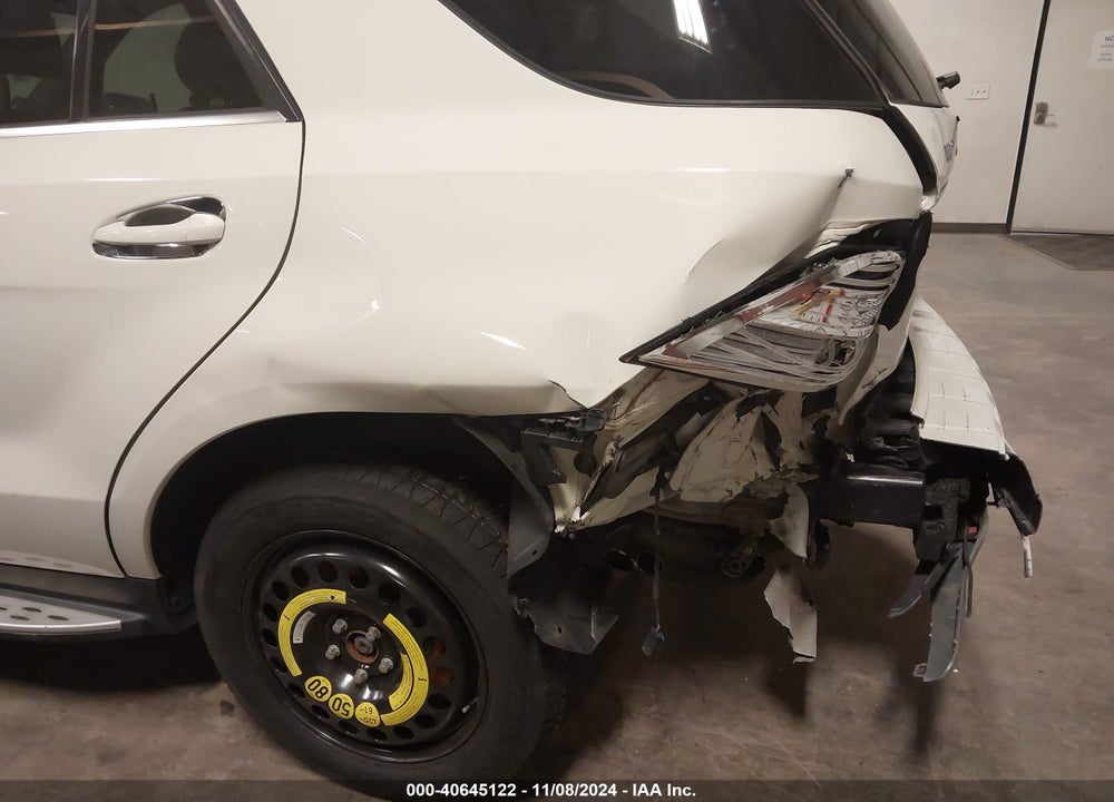 2013 MERCEDES-BENZ ML 350 4MATIC VIN: 4JGDA5HB1DA220504