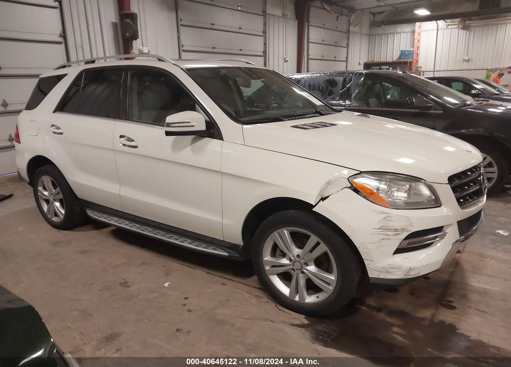 2013 MERCEDES-BENZ ML 350 4MATIC VIN: 4JGDA5HB1DA220504
