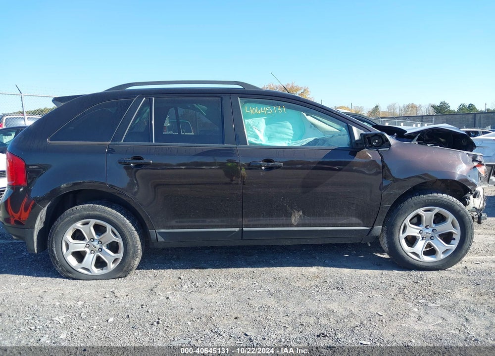 2014 FORD EDGE SEL VIN: 2FMDK4JC5EBB59223