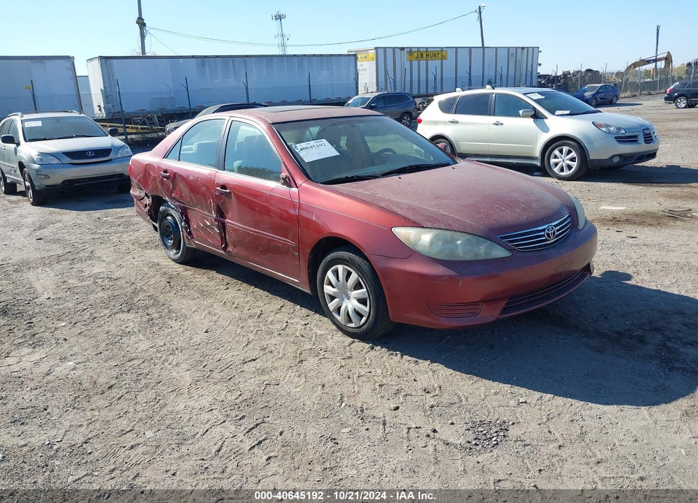 2006 TOYOTA CAMRY LE VIN: 4T1BE30K56U156836