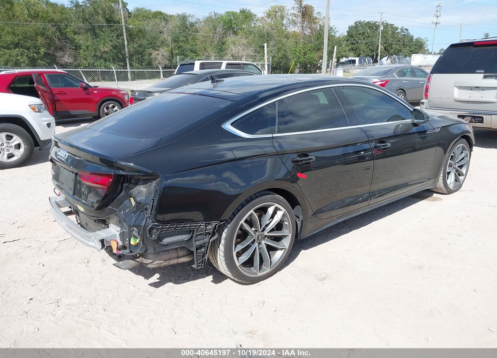 2021 AUDI A5 SPORTBACK PREMIUM PLUS 45 TFSI QUATTRO S TRONIC VIN: WAUFACF5XMA050302