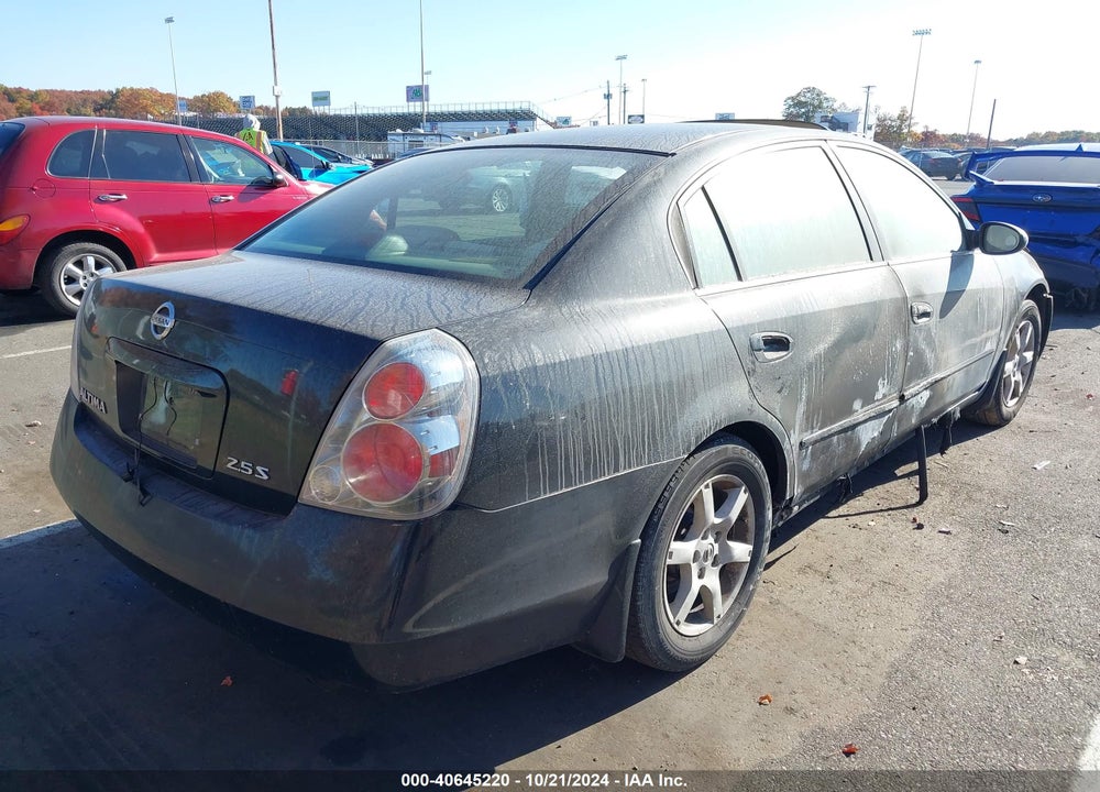 2005 NISSAN ALTIMA 2.5 S VIN: 1N4AL11D55C138521