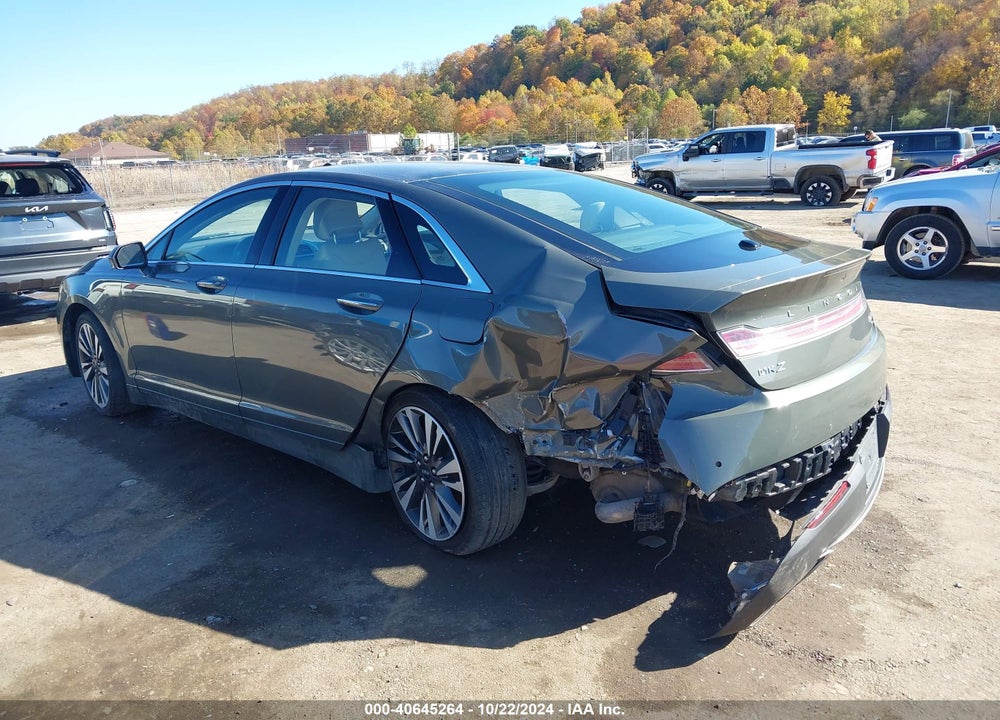 2017 LINCOLN MKZ SELECT VIN: 3LN6L5DC2HR638597