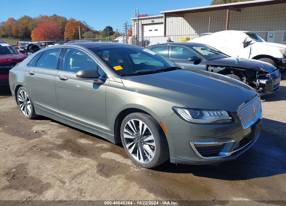 2017 LINCOLN MKZ SELECT VIN: 3LN6L5DC2HR638597