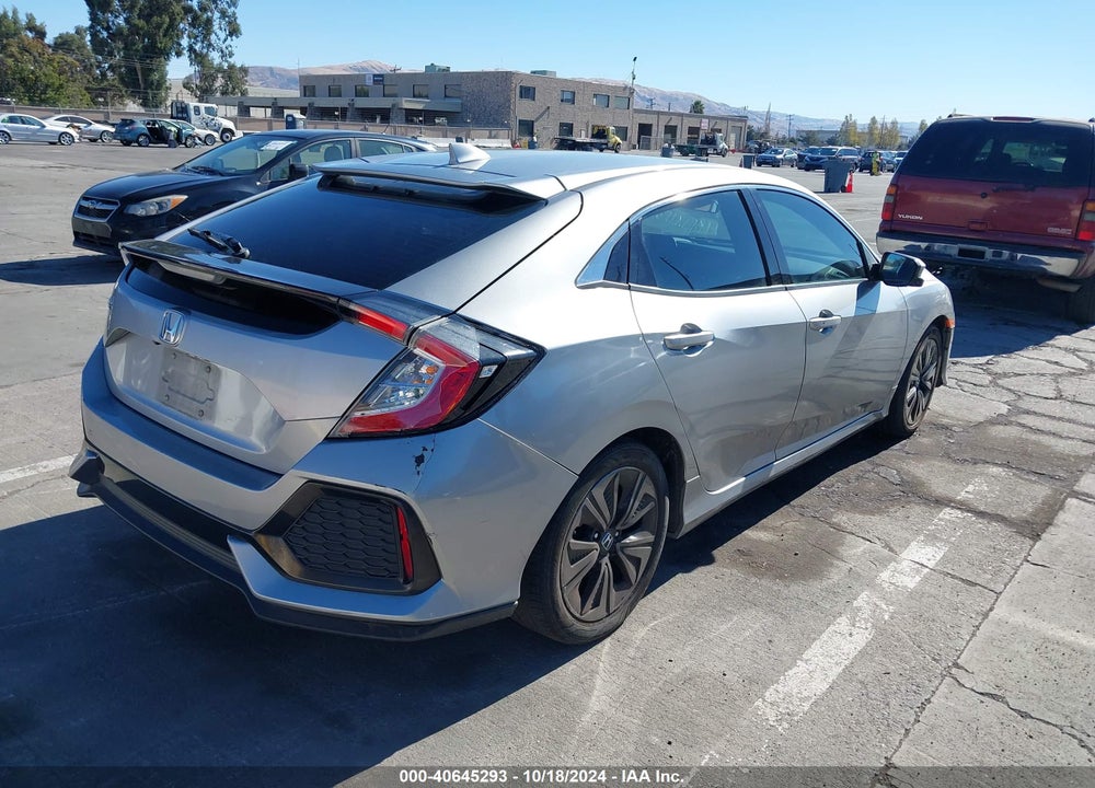 2017 HONDA CIVIC EX VIN: SHHFK7H54HU413550