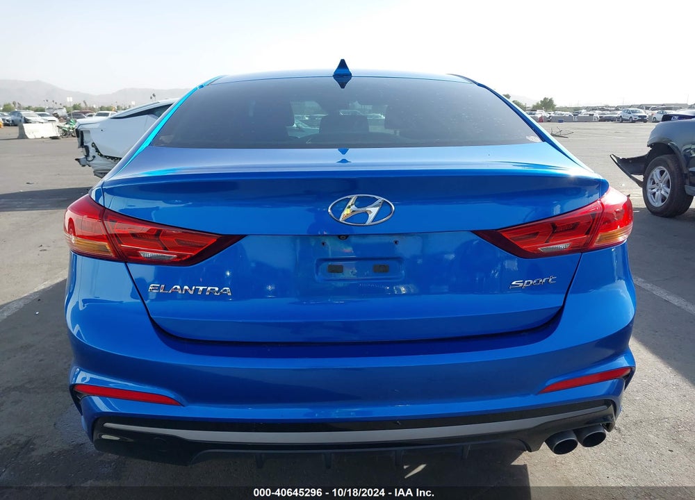 2017 HYUNDAI ELANTRA SPORT VIN: KMHD04LB6HU331171
