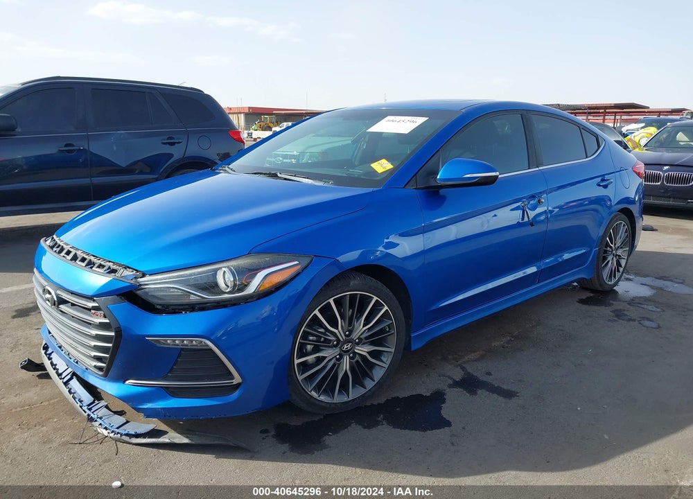 2017 HYUNDAI ELANTRA SPORT VIN: KMHD04LB6HU331171
