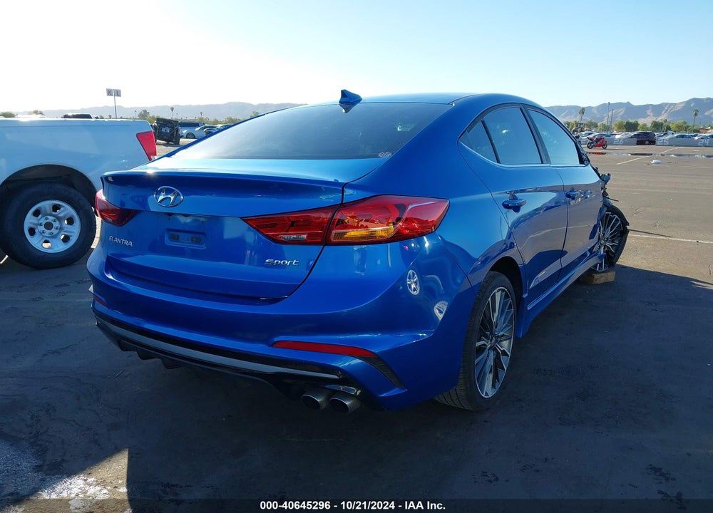 2017 HYUNDAI ELANTRA SPORT VIN: KMHD04LB6HU331171