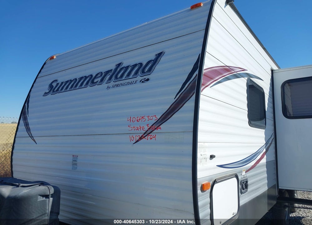 2014 KEYSTONE SUMMERLAND VIN: 4YDT21026E3151488
