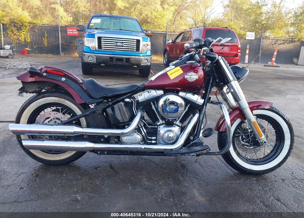 2014 HARLEY-DAVIDSON FLS SOFTAIL SLIM VIN: 1HD1JRV12EB030313