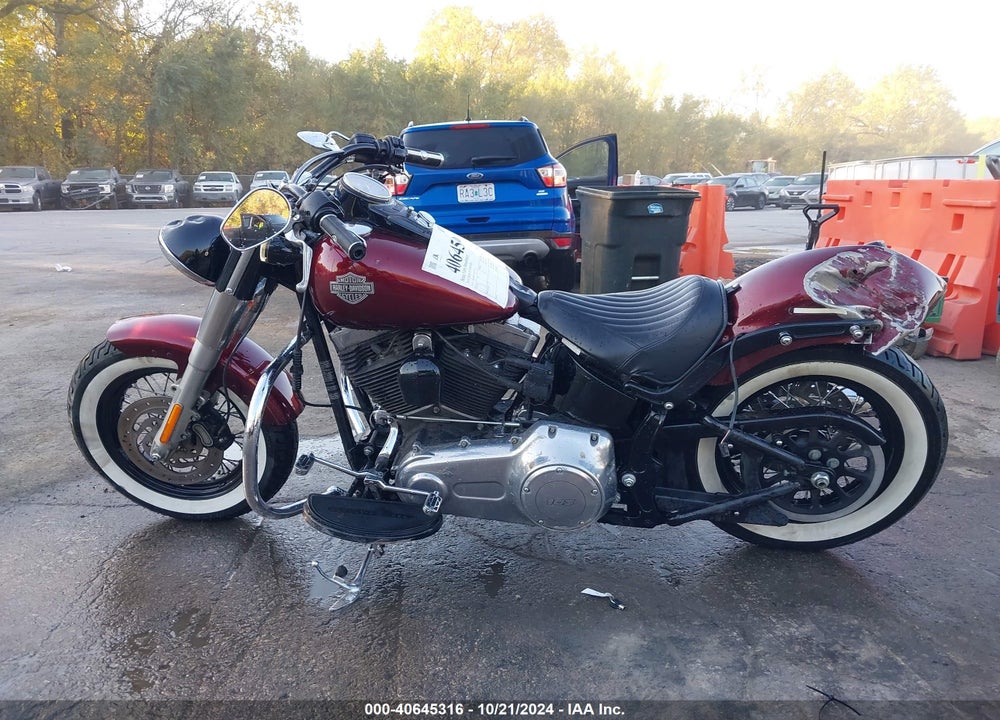 2014 HARLEY-DAVIDSON FLS SOFTAIL SLIM VIN: 1HD1JRV12EB030313
