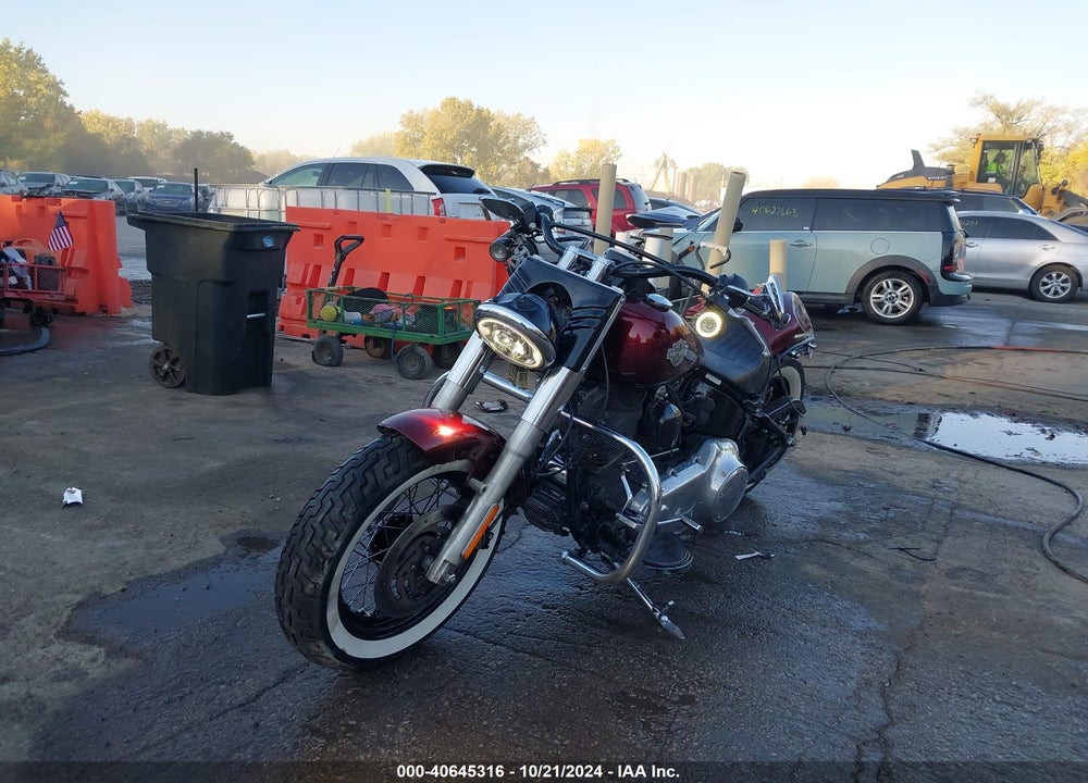 2014 HARLEY-DAVIDSON FLS SOFTAIL SLIM VIN: 1HD1JRV12EB030313