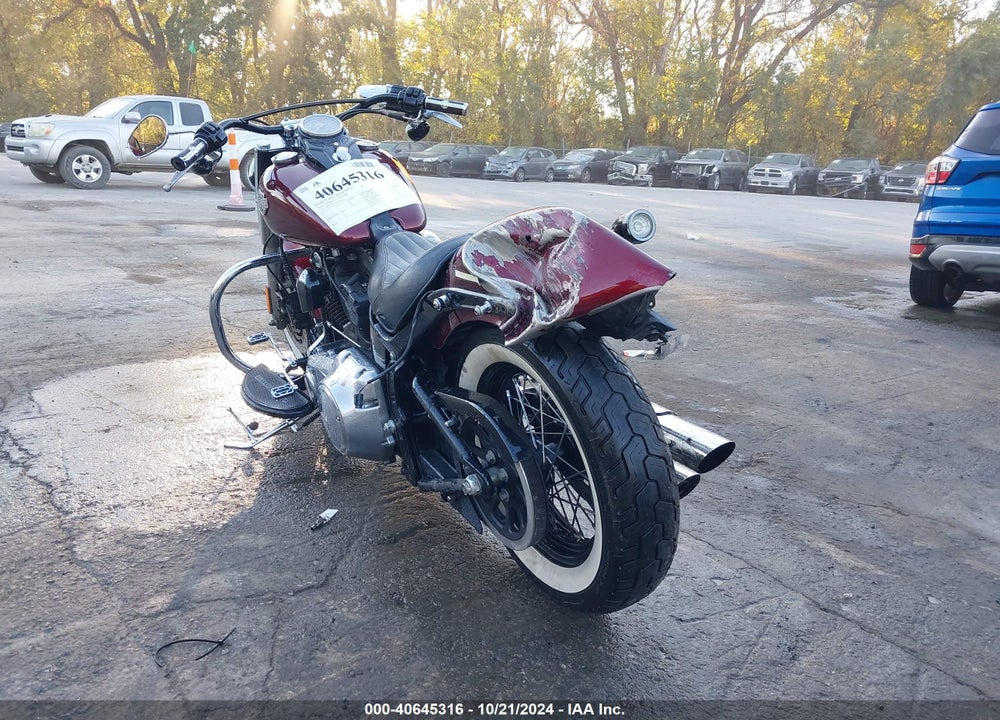 2014 HARLEY-DAVIDSON FLS SOFTAIL SLIM VIN: 1HD1JRV12EB030313