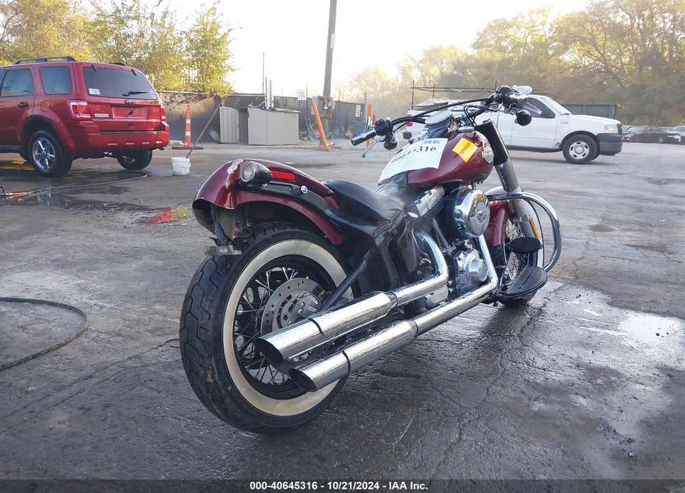 2014 HARLEY-DAVIDSON FLS SOFTAIL SLIM VIN: 1HD1JRV12EB030313