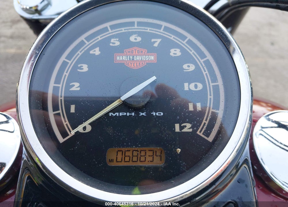 2014 HARLEY-DAVIDSON FLS SOFTAIL SLIM VIN: 1HD1JRV12EB030313