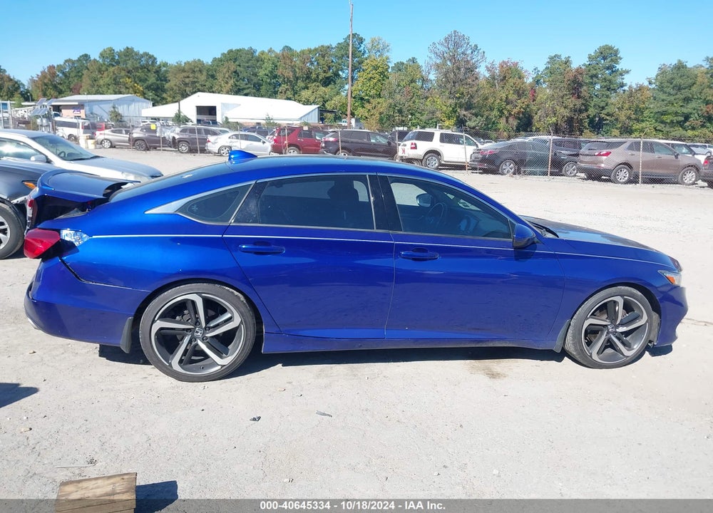 2018 HONDA ACCORD SPORT VIN: 1HGCV1F39JA071331
