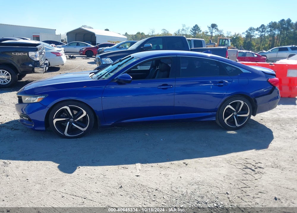 2018 HONDA ACCORD SPORT VIN: 1HGCV1F39JA071331