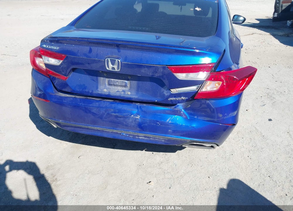 2018 HONDA ACCORD SPORT VIN: 1HGCV1F39JA071331