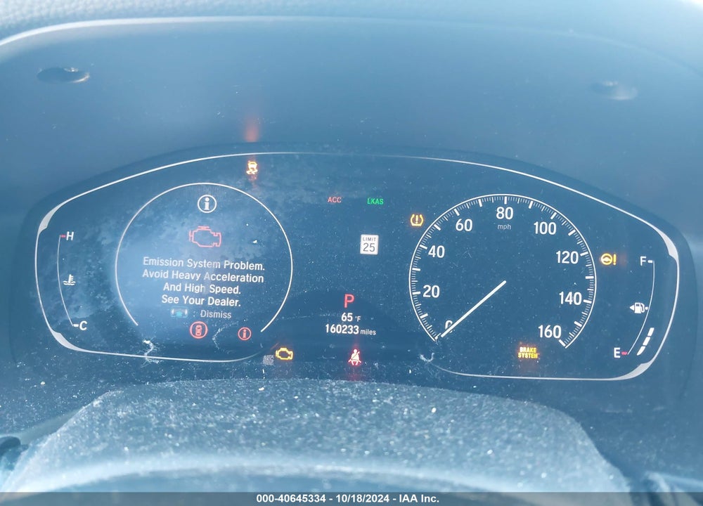 2018 HONDA ACCORD SPORT VIN: 1HGCV1F39JA071331