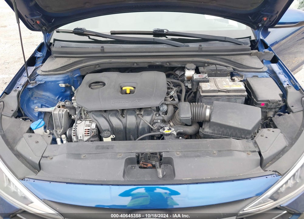 2019 HYUNDAI ELANTRA SEL VIN: 5NPD84LF9KH440614