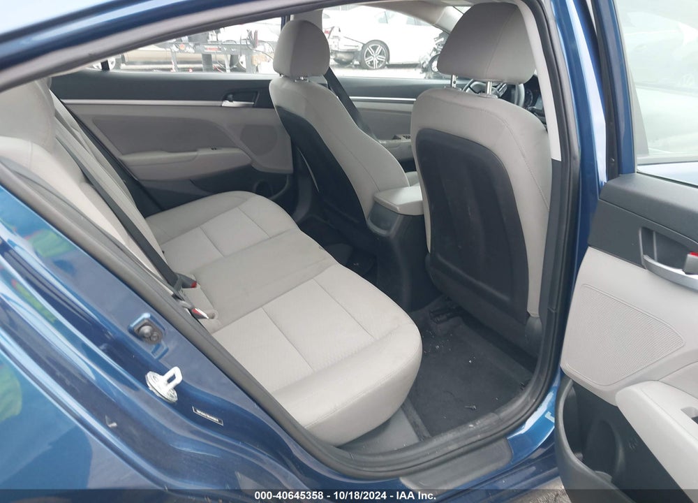 2019 HYUNDAI ELANTRA SEL VIN: 5NPD84LF9KH440614