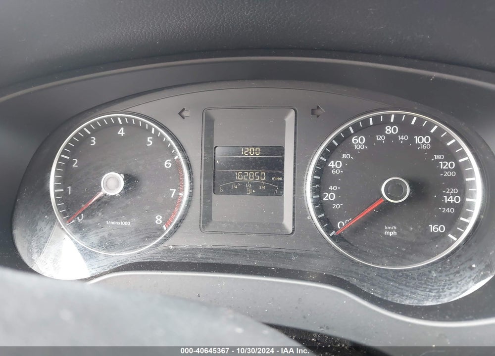 2012 VOLKSWAGEN JETTA 2.5L SE VIN: 3VWDX7AJ3CM357264
