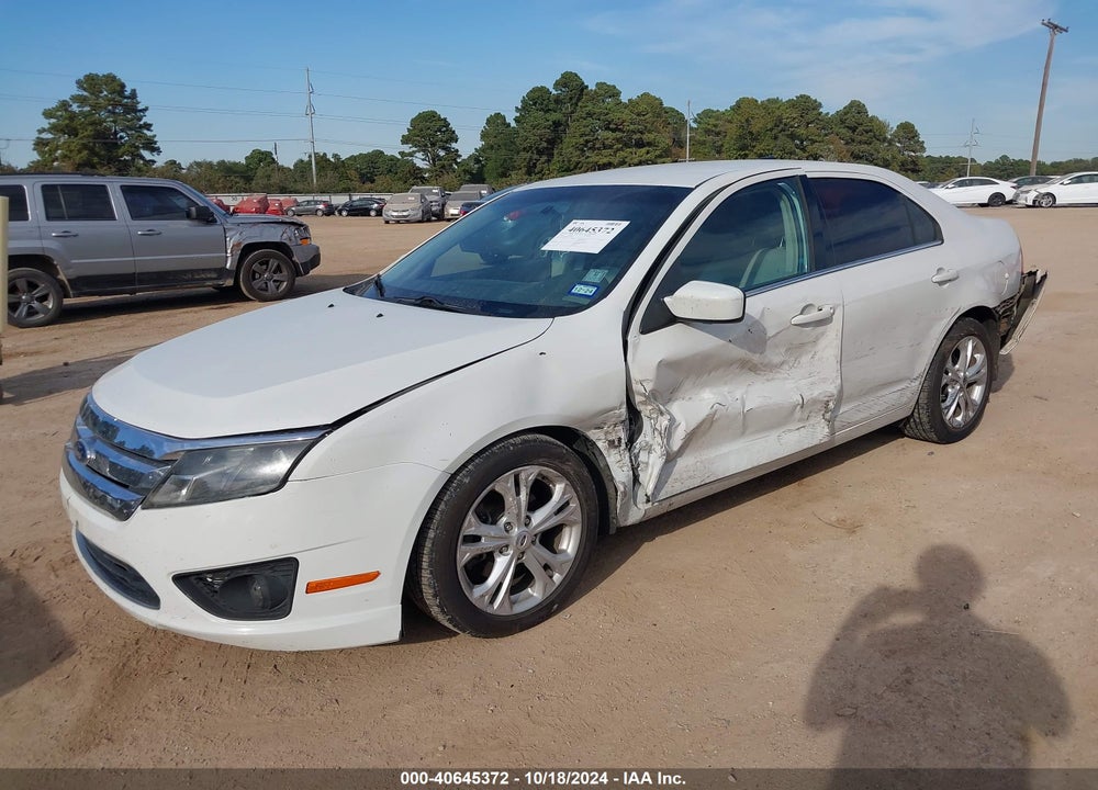2012 FORD FUSION SE VIN: 3FAHP0HA4CR109924