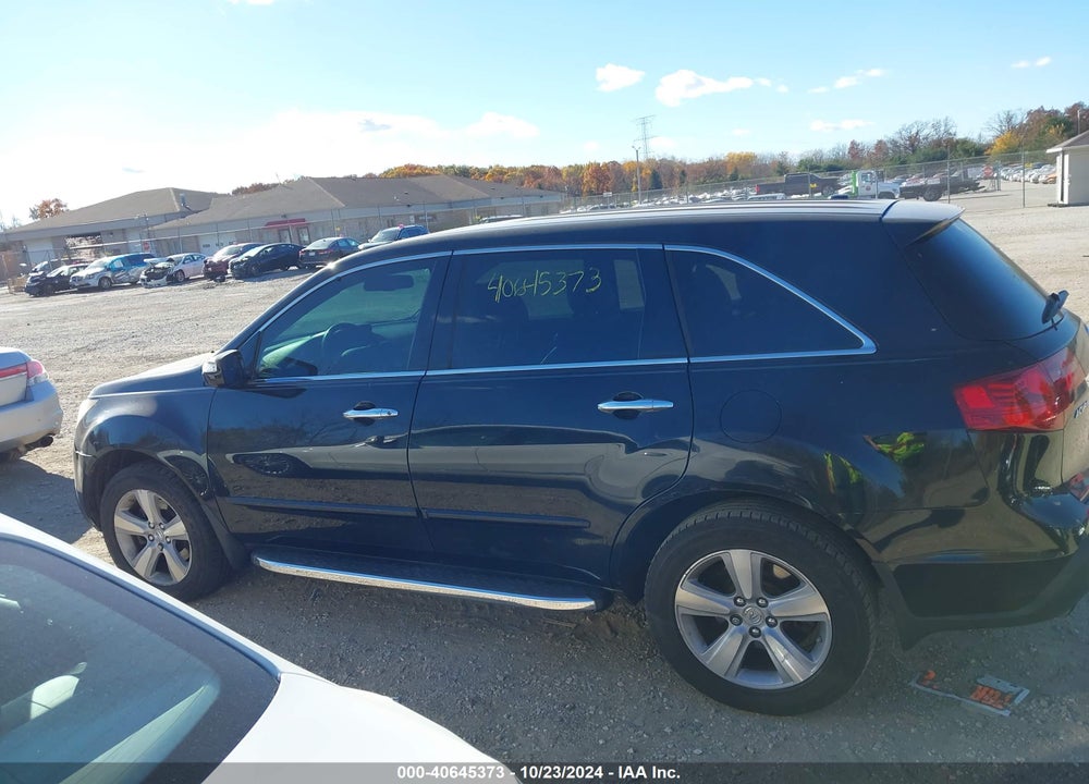 2011 ACURA MDX TECHNOLOGY PACKAGE VIN: 2HNYD2H68BH520001