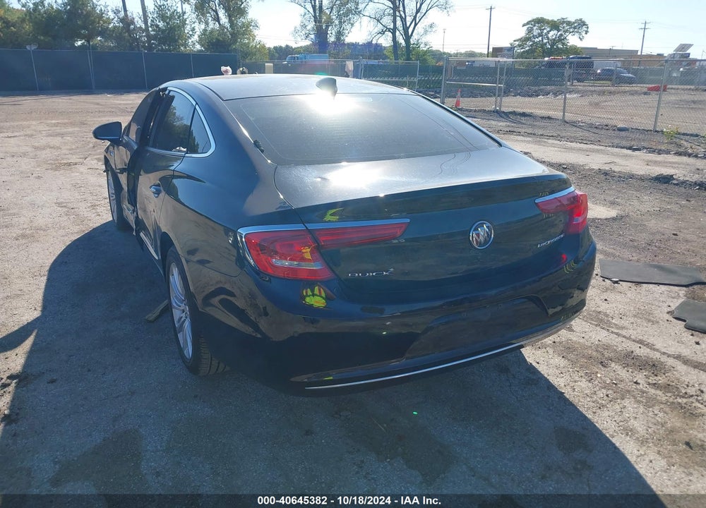 2018 BUICK LACROSSE VIN: 1G4ZP5SZ6JU102047