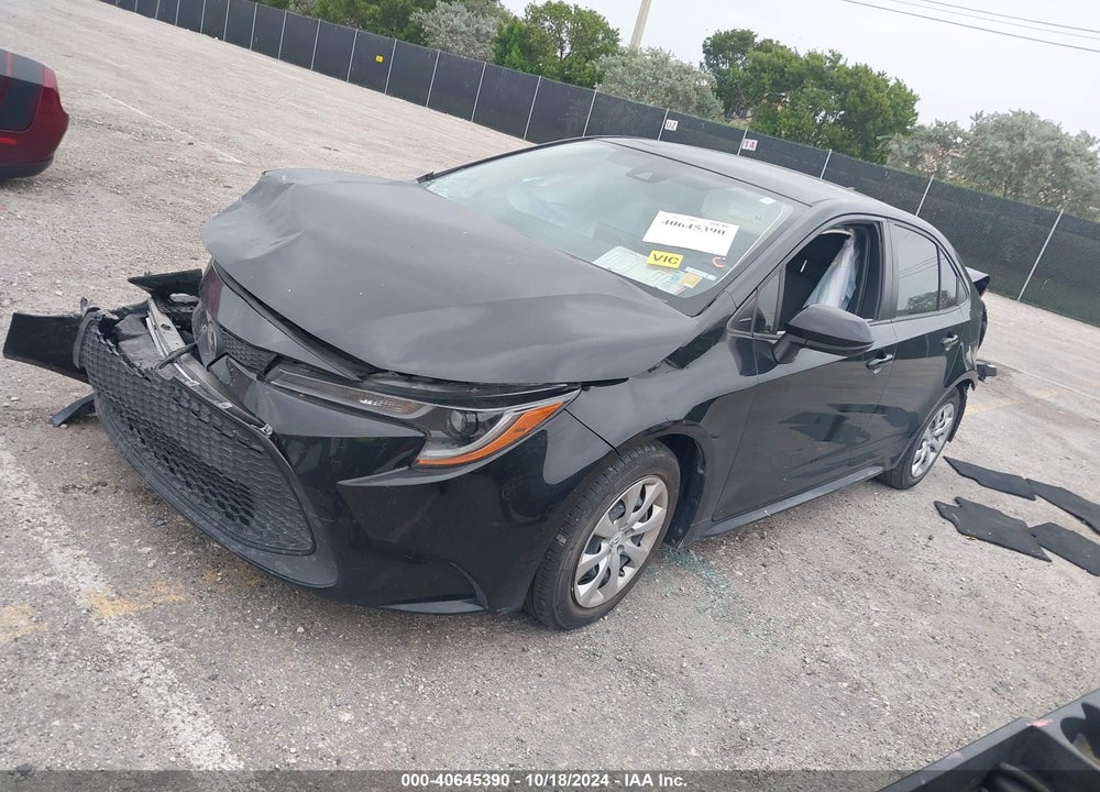 2022 TOYOTA COROLLA LE VIN: JTDEPMAE0NJ206732