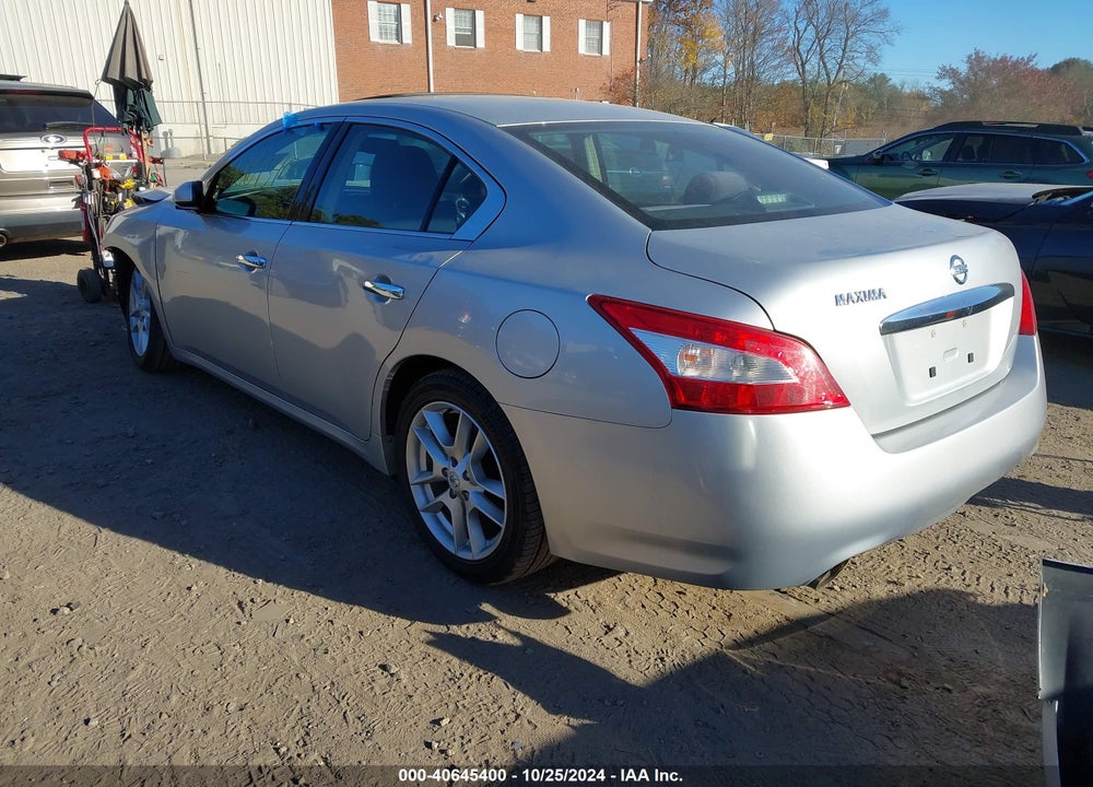 2009 NISSAN MAXIMA VIN: 1N4AA51E59C808547