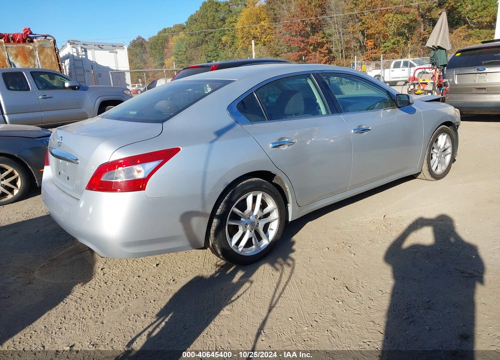 2009 NISSAN MAXIMA VIN: 1N4AA51E59C808547