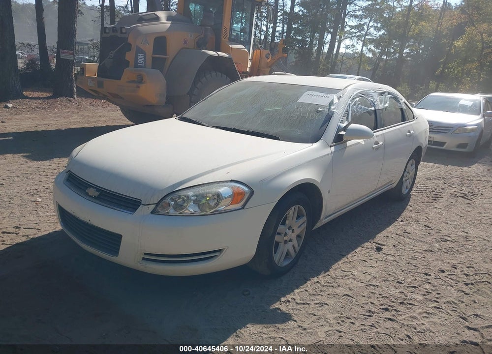 2008 CHEVROLET IMPALA LS VIN: 2G1WB58K381230972