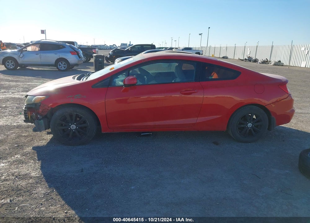 2012 HONDA CIVIC EX VIN: 2HGFG3B81CH557091