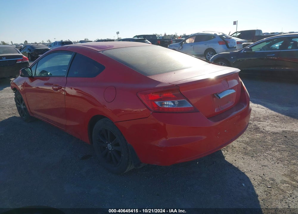 2012 HONDA CIVIC EX VIN: 2HGFG3B81CH557091