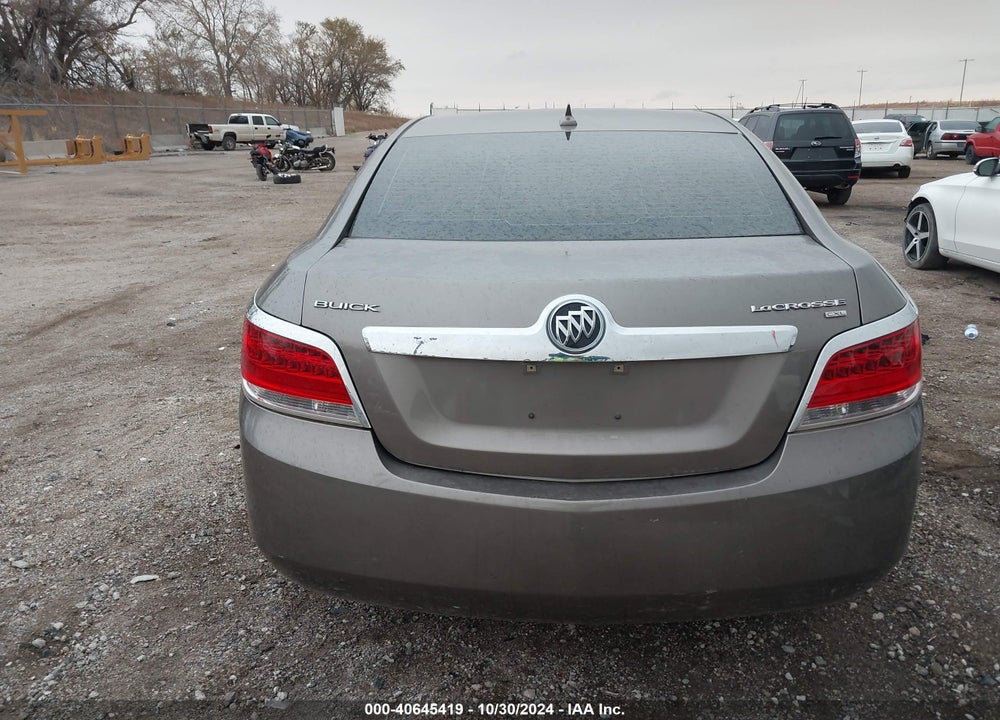 2011 BUICK LACROSSE CXL VIN: 1G4GC5ED5BF212564