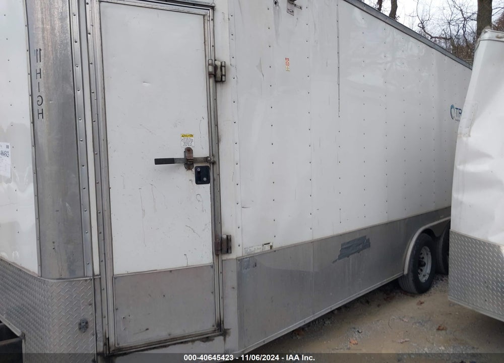 2016 FREEDOOM 8.5X18TA3 VIN: 5WKBE1821G1036753